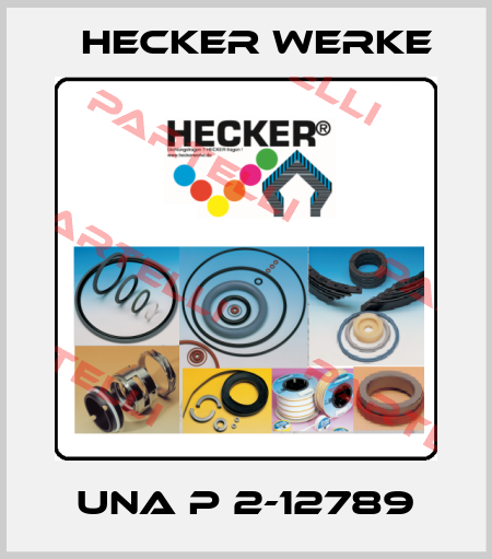 UNA P 2-12789 Hecker Werke