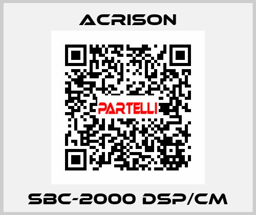 SBC-2000 DSP/CM ACRISON