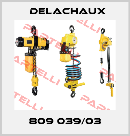 809 039/03 Delachaux
