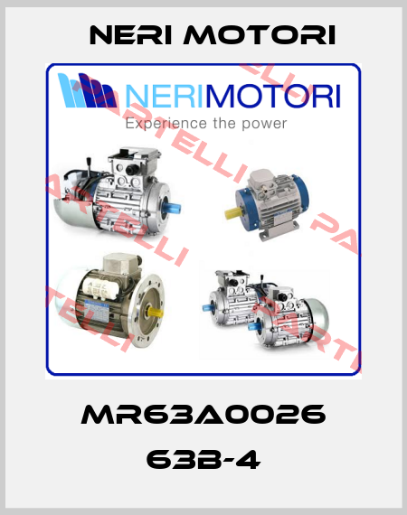 MR63A0026 63B-4 Neri Motori
