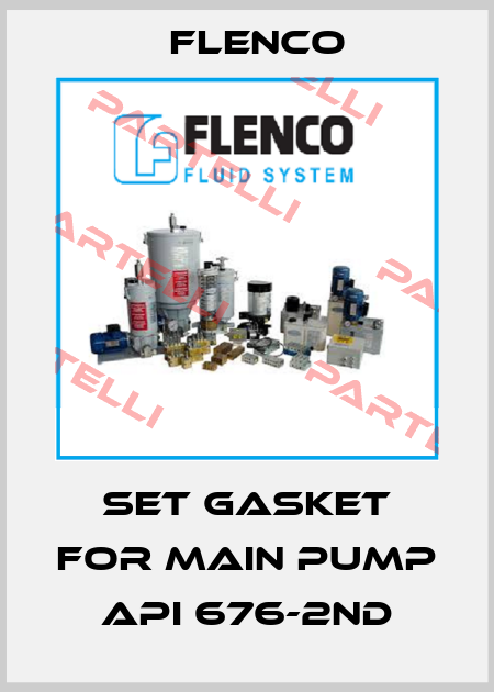 SET GASKET FOR MAIN PUMP API 676-2ND Flenco