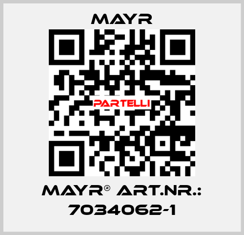 mayr® Art.Nr.: 7034062-1 Mayr