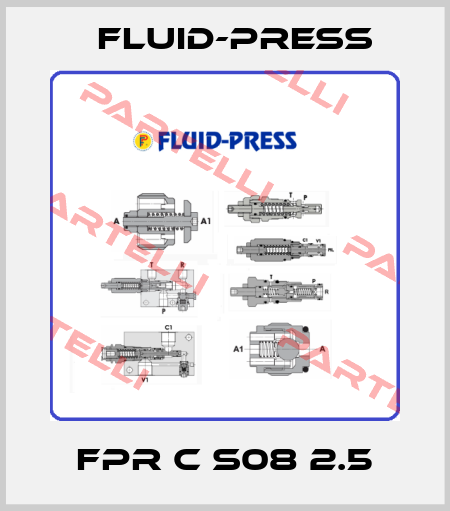 FPR C S08 2.5 Fluid-Press