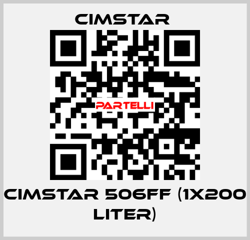 Cimstar 506FF (1x200 liter) Cimstar 