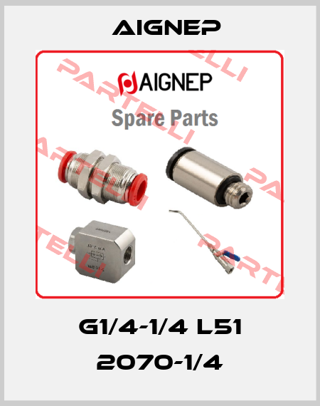 G1/4-1/4 L51 2070-1/4 Aignep