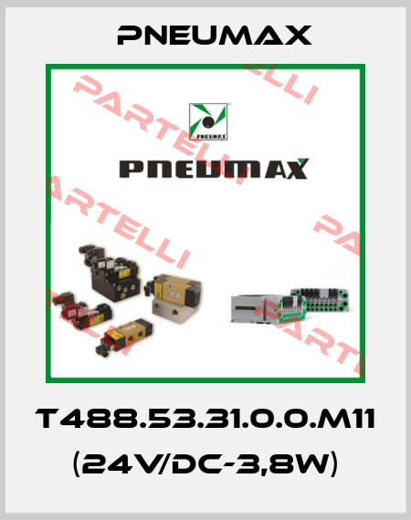 T488.53.31.0.0.M11 (24V/DC-3,8W) Pneumax