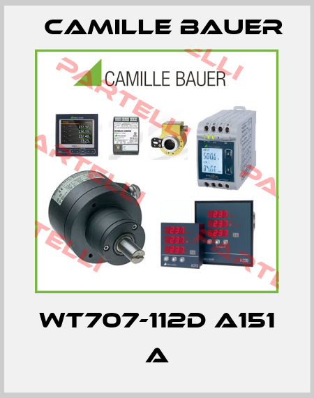 WT707-112D A151 A Camille Bauer