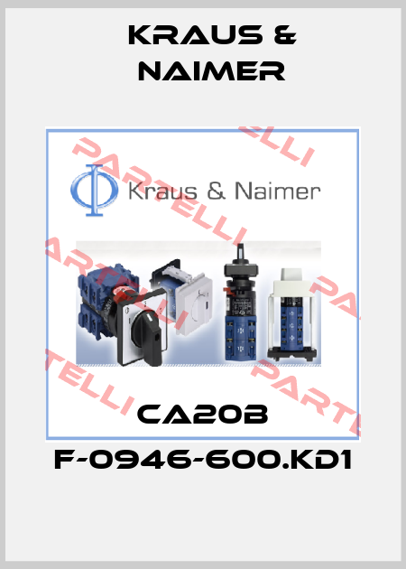 CA20B F-0946-600.KD1 Kraus & Naimer