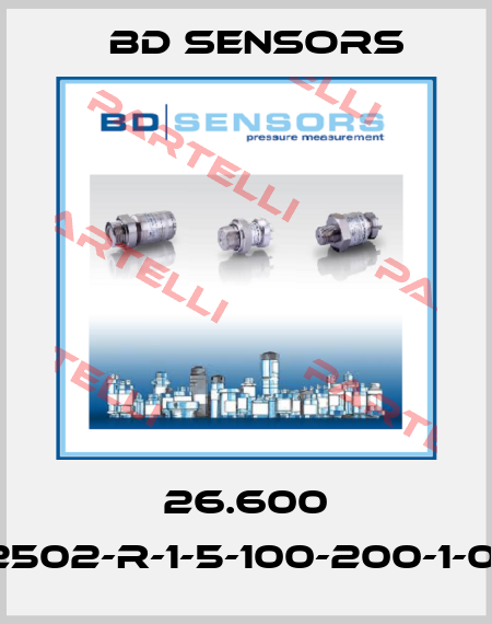 26.600 G-2502-R-1-5-100-200-1-000 Bd Sensors