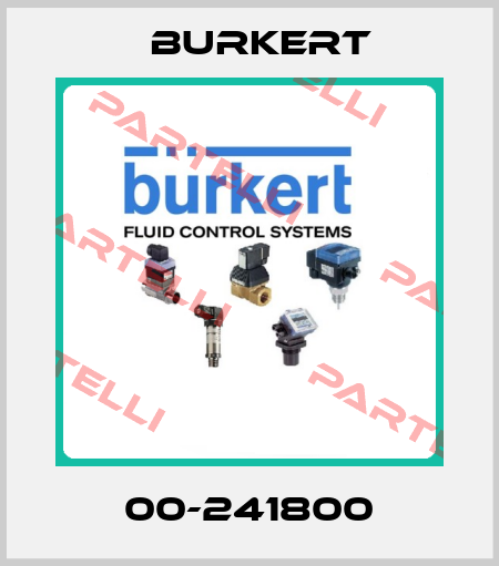 00-241800 Burkert