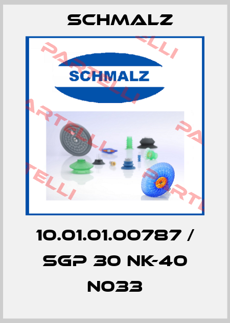 10.01.01.00787 / SGP 30 NK-40 N033 Schmalz