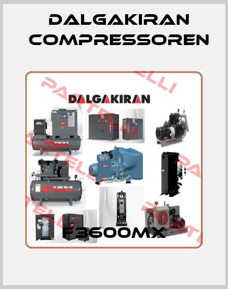 F3600MX DALGAKIRAN Compressoren