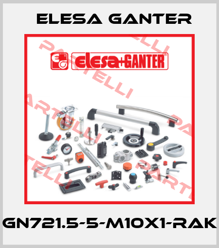GN721.5-5-M10X1-RAK Elesa Ganter
