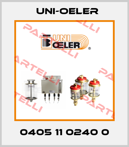 0405 11 0240 0 Uni-Oeler