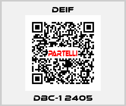 DBC-1 2405 Deif
