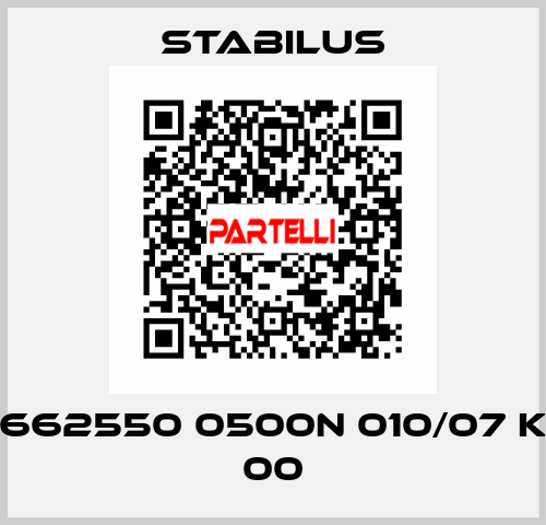 662550 0500N 010/07 K 00 Stabilus