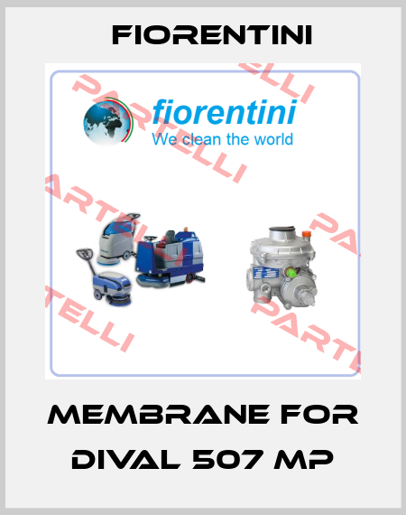 Membrane for DIVAL 507 MP Fiorentini