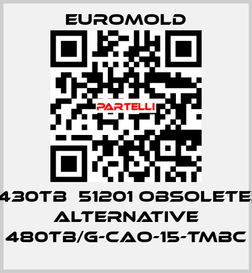 430TB  51201 obsolete, alternative 480TB/G-CAO-15-TMBC EUROMOLD