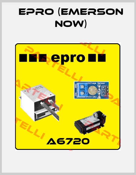 A6720 Epro (Emerson now)