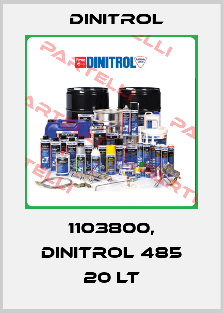 1103800, Dinitrol 485 20 LT Dinitrol