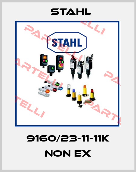 9160/23-11-11k NON EX Stahl