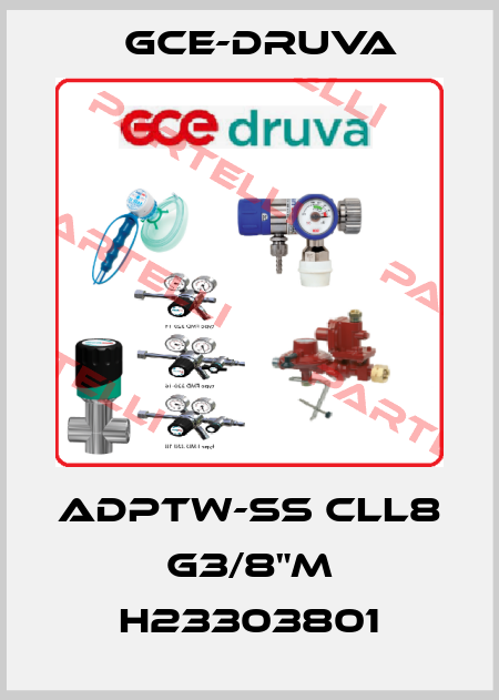 ADPTW-SS CLL8 G3/8"M H23303801 Gce-Druva