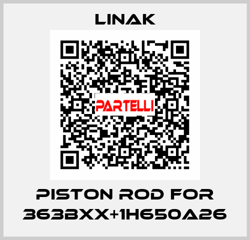 Piston rod for 363BXX+1H650A26 Linak