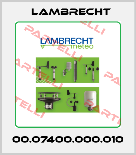 00.07400.000.010 Lambrecht