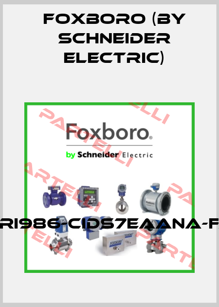 SRI986-CIDS7EAANA-FA Foxboro (by Schneider Electric)