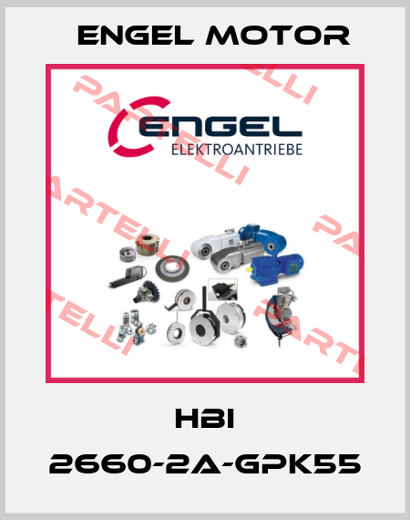 HBI 2660-2A-GPK55 Engel Motor
