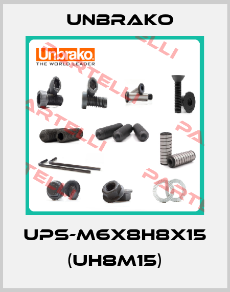 UPS-M6X8H8X15 (UH8M15) Unbrako