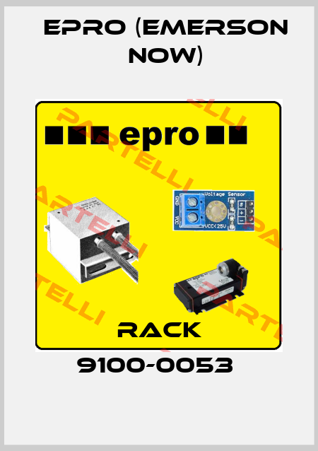 RACK 9100-0053  Epro (Emerson now)