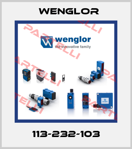 113-232-103 Wenglor