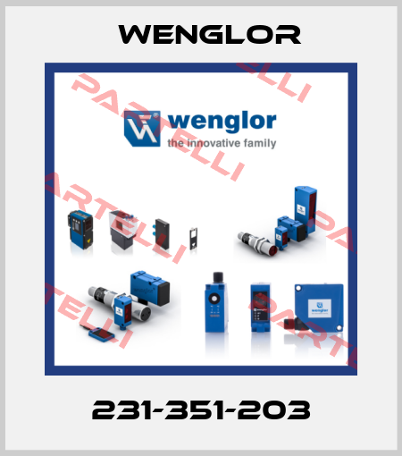 231-351-203 Wenglor