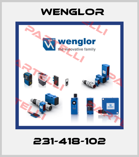 231-418-102 Wenglor