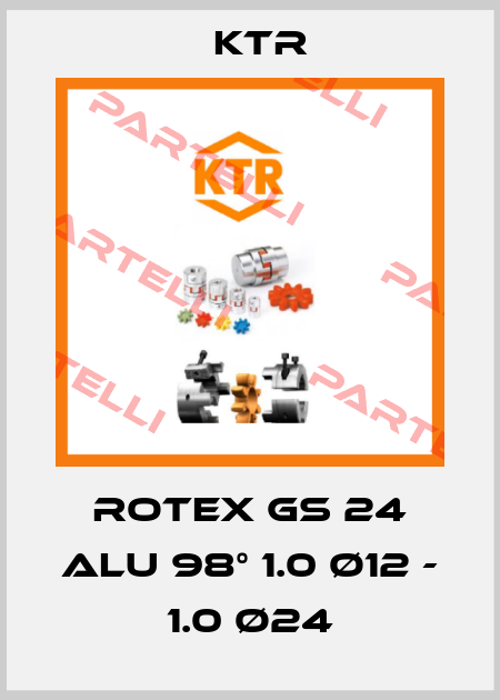 ROTEX GS 24 Alu 98° 1.0 Ø12 - 1.0 Ø24 KTR