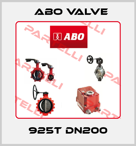 925T DN200 ABO Valve