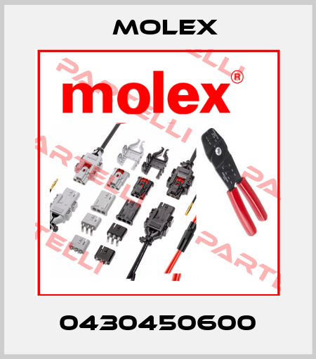 0430450600 Molex