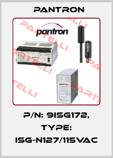 p/n: 9ISG172, Type: ISG-N127/115VAC Pantron