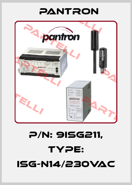 p/n: 9ISG211, Type: ISG-N14/230VAC Pantron