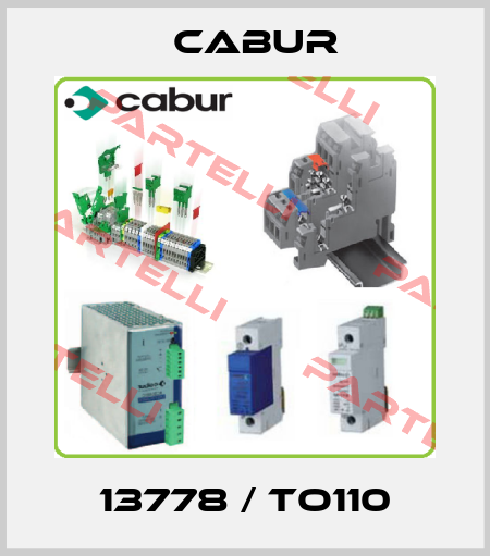13778 / TO110 Cabur