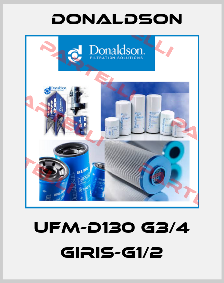 UFM-D130 G3/4 GIRIS-G1/2 Donaldson