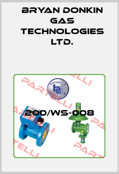 200/WS-008 Bryan Donkin Gas Technologies Ltd.