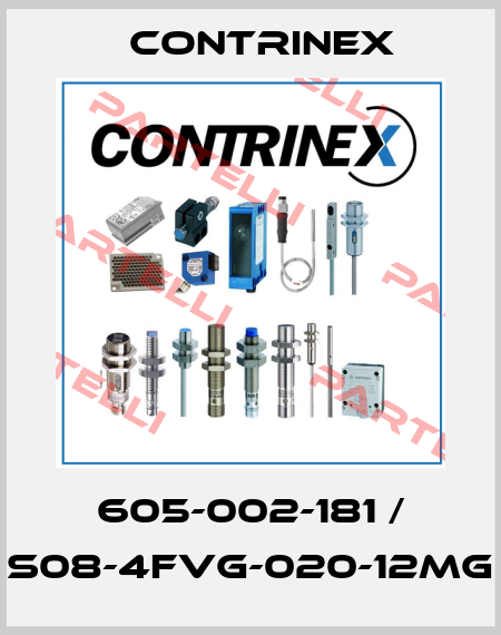 605-002-181 / S08-4FVG-020-12MG Contrinex