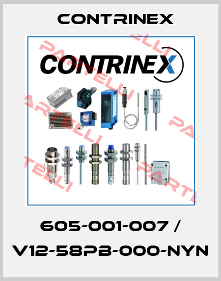 605-001-007 / V12-58PB-000-NYN Contrinex