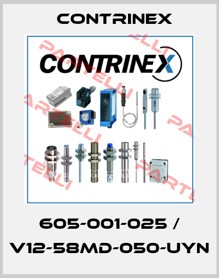 605-001-025 / V12-58MD-050-UYN Contrinex