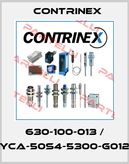 630-100-013 / YCA-50S4-5300-G012 Contrinex