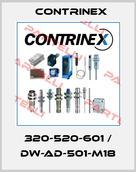 320-520-601 / DW-AD-501-M18 Contrinex