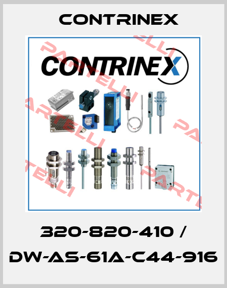 320-820-410 / DW-AS-61A-C44-916 Contrinex