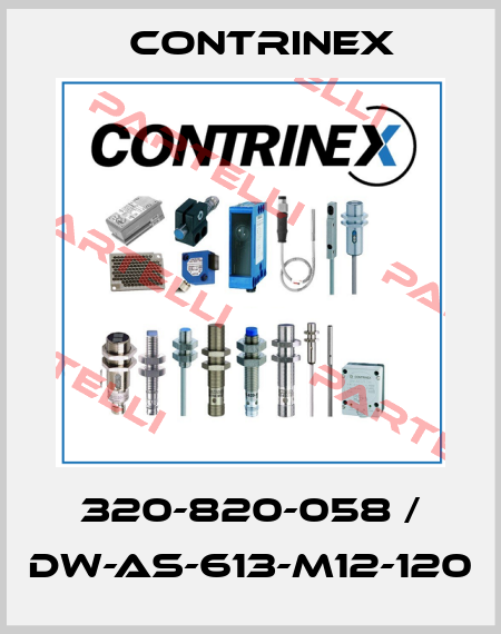 320-820-058 / DW-AS-613-M12-120 Contrinex